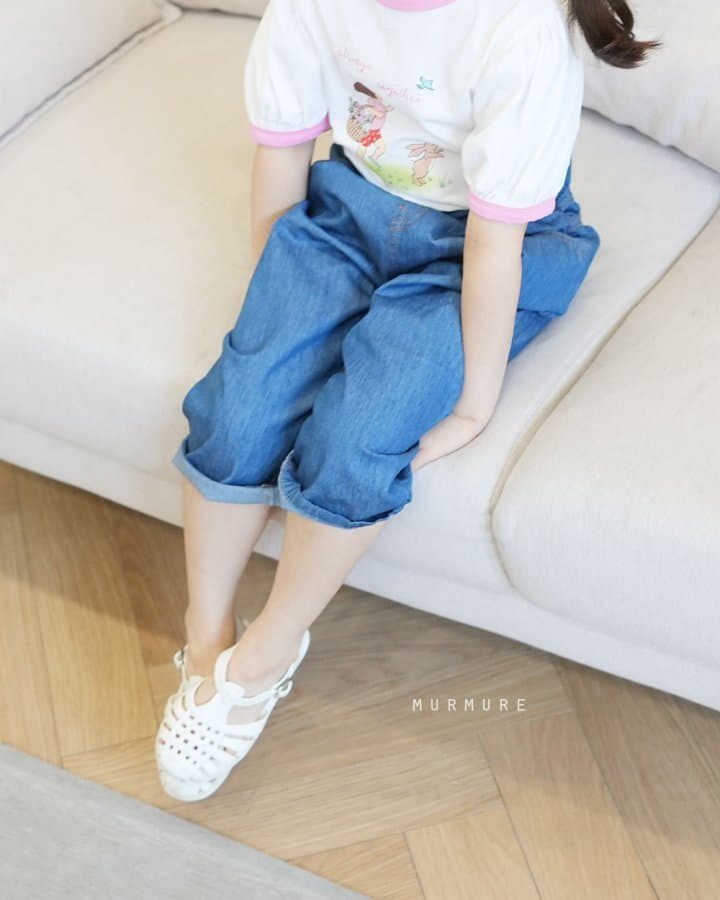 Murmure - Korean Children Fashion - #fashionkids - Light Jeans - 5