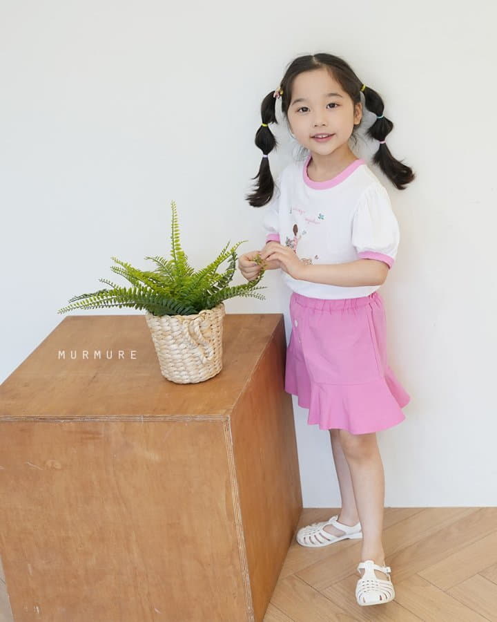 Murmure - Korean Children Fashion - #kidsshorts - Mimi Color Tee - 5