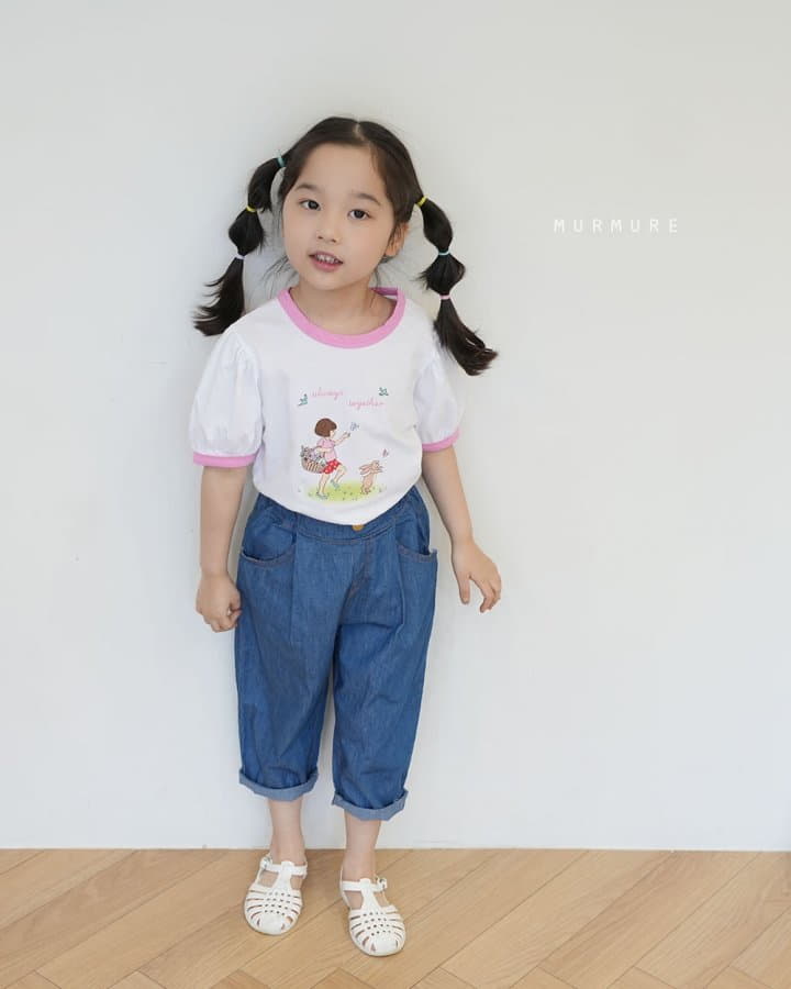 Murmure - Korean Children Fashion - #kidsshorts - Light Jeans - 6