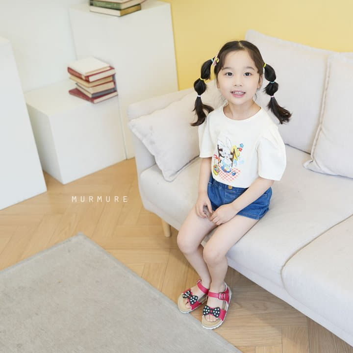 Murmure - Korean Children Fashion - #kidsshorts - Denim Shorts - 5