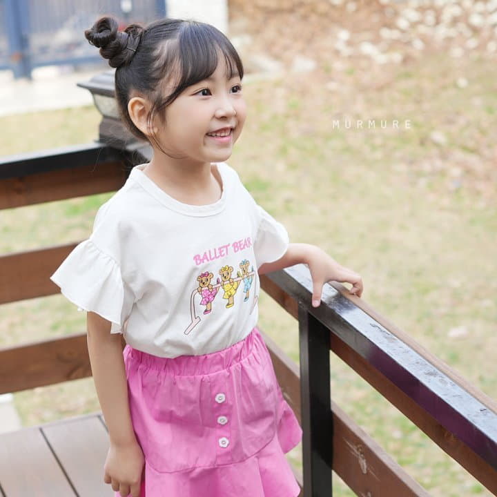 Murmure - Korean Children Fashion - #kidsstore - Ballet Bear Tee - 11