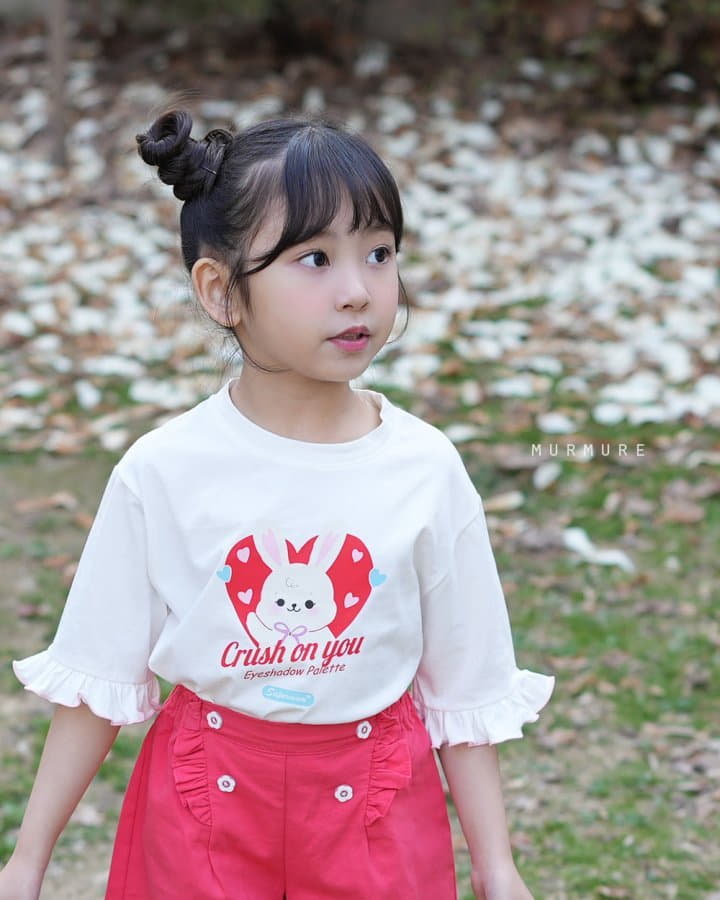 Murmure - Korean Children Fashion - #kidsstore - Ruffle Tee - 7