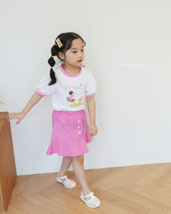 Murmure - Korean Children Fashion - #kidsstore - Mimi Color Tee - 6