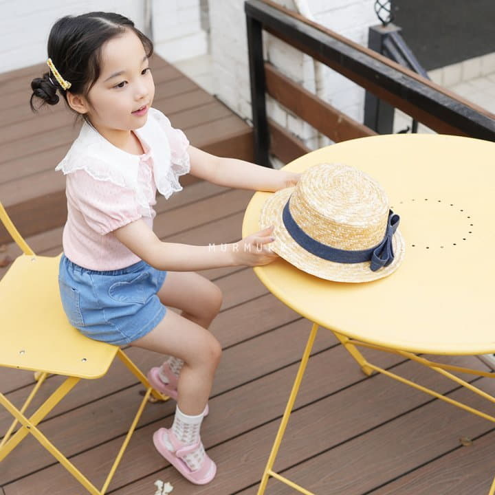 Murmure - Korean Children Fashion - #kidsstore - Heart Pocket Jeans - 5