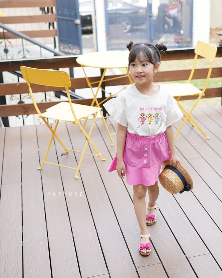 Murmure - Korean Children Fashion - #kidzfashiontrend - Ballet Bear Tee - 12