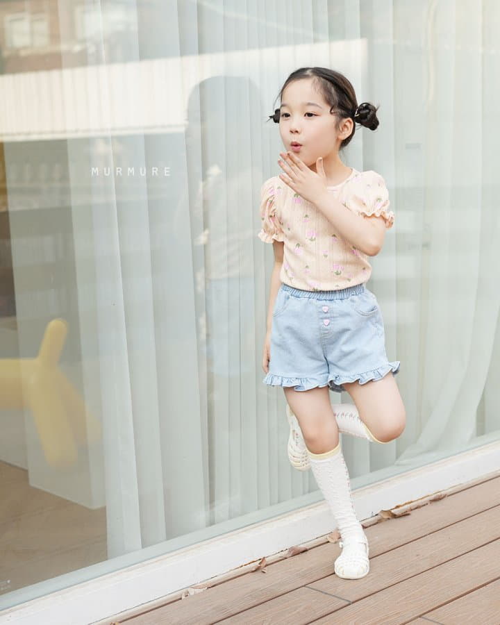 Murmure - Korean Children Fashion - #kidzfashiontrend - Tulip Square Tee - 10