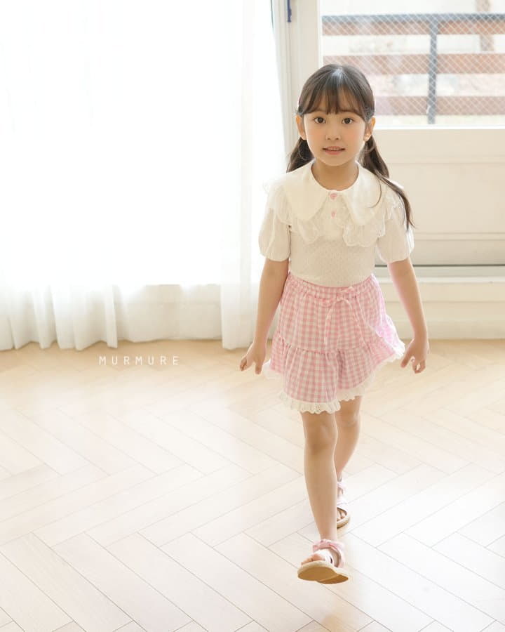 Murmure - Korean Children Fashion - #kidzfashiontrend - Ppippi Collar Tee - 9