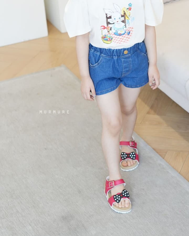 Murmure - Korean Children Fashion - #kidzfashiontrend - Denim Shorts - 7