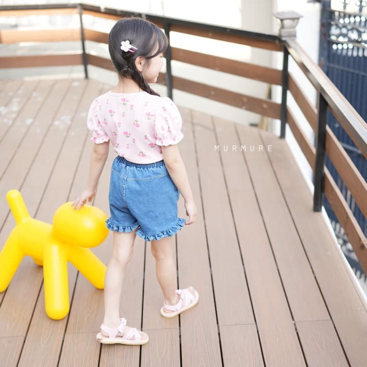 Murmure - Korean Children Fashion - #kidzfashiontrend - Frill Jeans - 5