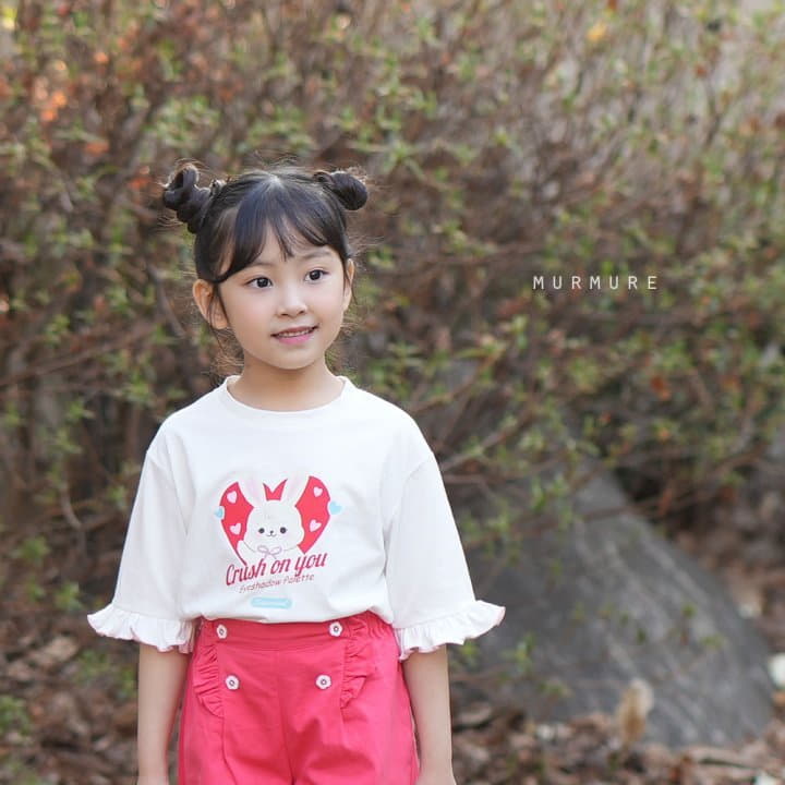 Murmure - Korean Children Fashion - #littlefashionista - Ruffle Tee - 10