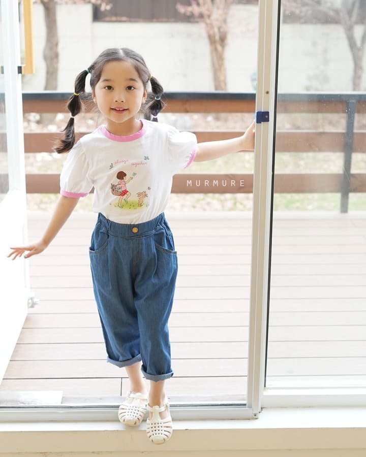 Murmure - Korean Children Fashion - #littlefashionista - Light Jeans - 10