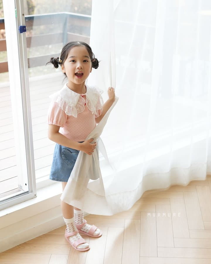 Murmure - Korean Children Fashion - #magicofchildhood - Ppippi Collar Tee - 12