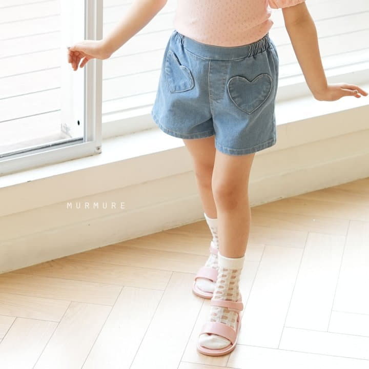 Murmure - Korean Children Fashion - #magicofchildhood - Heart Pocket Jeans - 9