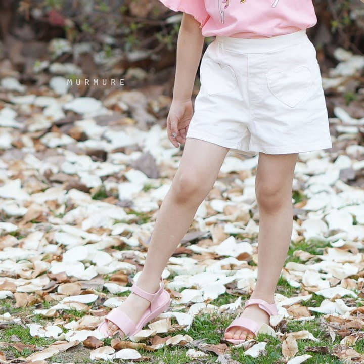 Murmure - Korean Children Fashion - #minifashionista - Heart Pocket Jeans - 10