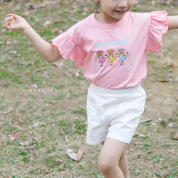 Murmure - Korean Children Fashion - #prettylittlegirls - Ballet Bear Tee