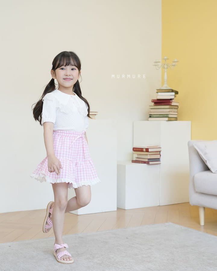 Murmure - Korean Children Fashion - #stylishchildhood - Ppippi Collar Tee