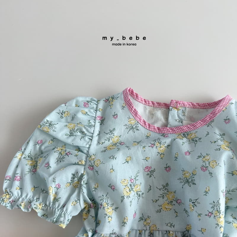 My Bebe - Korean Children Fashion - #childofig - Summer Piping One-piece - 12