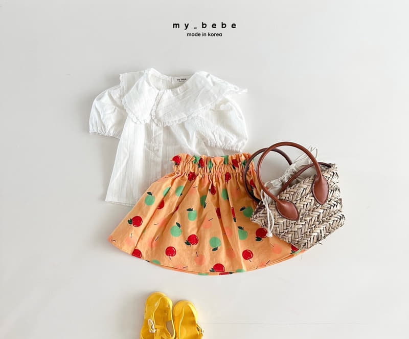 My Bebe - Korean Children Fashion - #childofig - Collar Blouse - 7