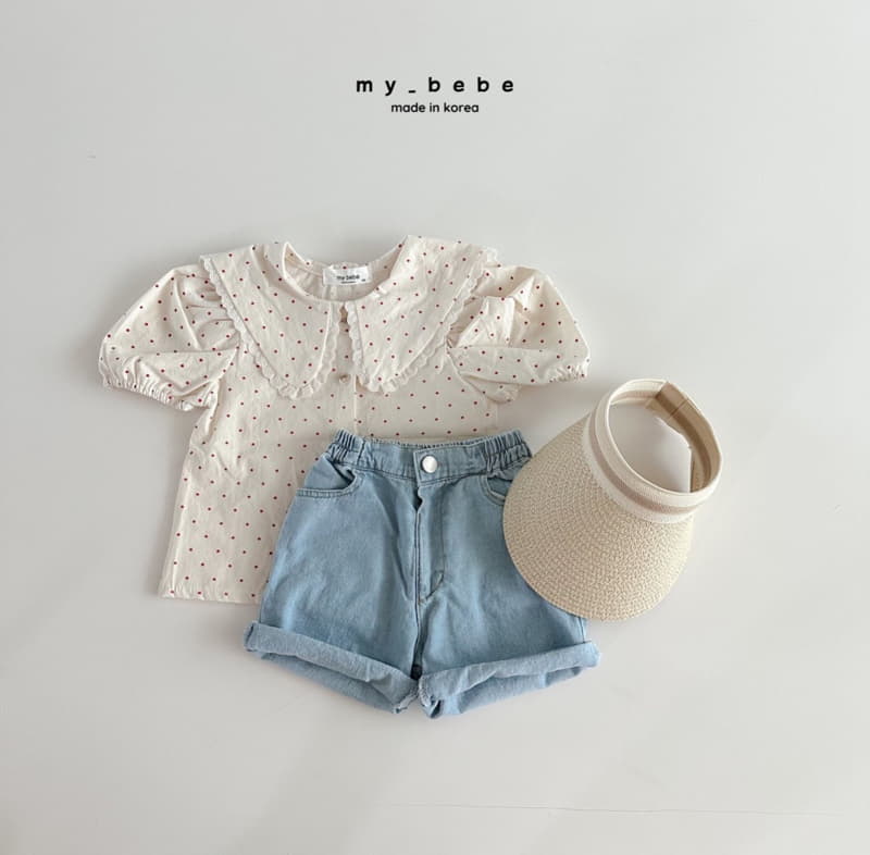 My Bebe - Korean Children Fashion - #designkidswear - Collar Blouse - 9