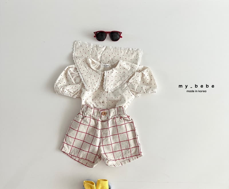 My Bebe - Korean Children Fashion - #discoveringself - Collar Blouse - 10