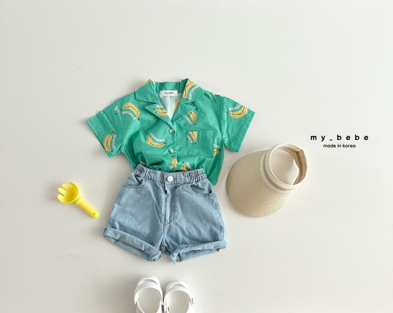 My Bebe - Korean Children Fashion - #fashionkids - Pocket Shirt - 12