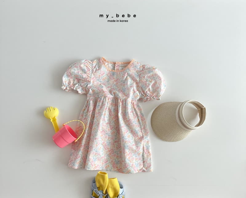 My Bebe - Korean Children Fashion - #fashionkids - Summer Piping One-piece - 4