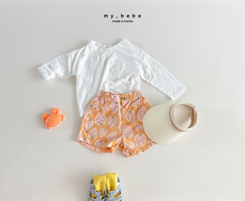 My Bebe - Korean Children Fashion - #kidzfashiontrend - Macaroon Shorts - 3