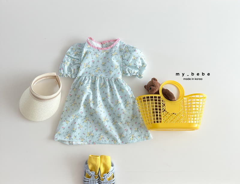 My Bebe - Korean Children Fashion - #minifashionista - Summer Piping One-piece - 10