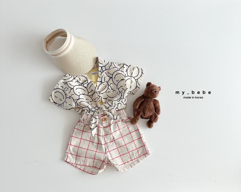 My Bebe - Korean Children Fashion - #minifashionista - Pocket Shirt - 5