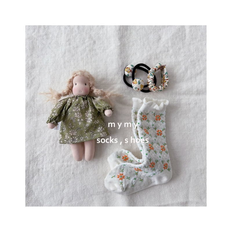 My Socks - Korean Children Fashion - #minifashionista - Flower Store Socks Set - 8