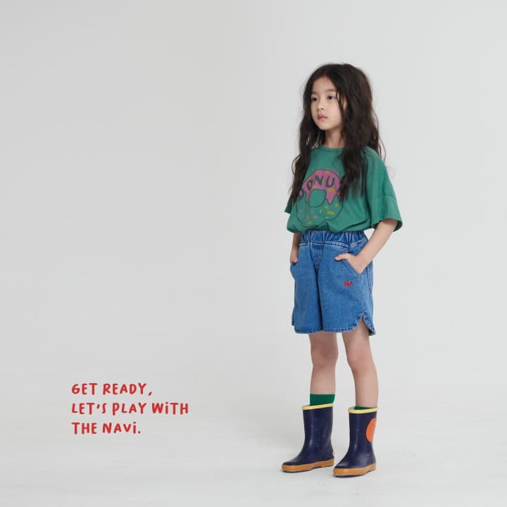 Navi - Korean Children Fashion - #childrensboutique - Rounf Jeans - 8