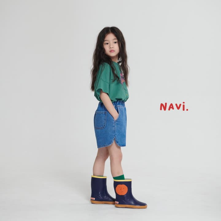 Navi - Korean Children Fashion - #designkidswear - Rounf Jeans - 9