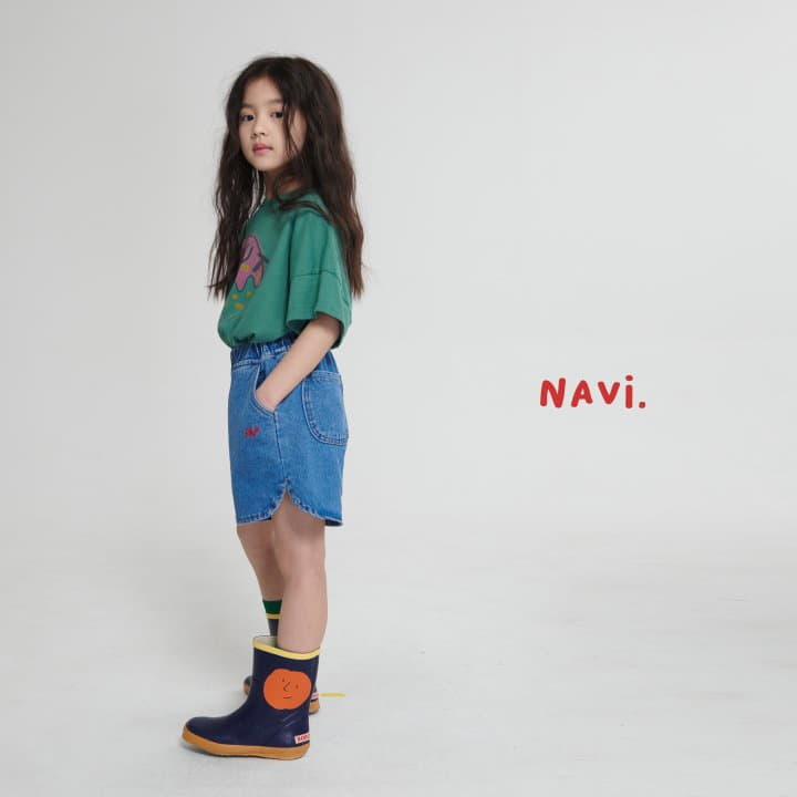 Navi - Korean Children Fashion - #fashionkids - Rounf Jeans - 11