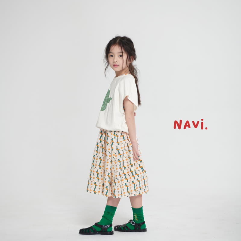 Navi - Korean Children Fashion - #littlefashionista - Flower One-piece - 8