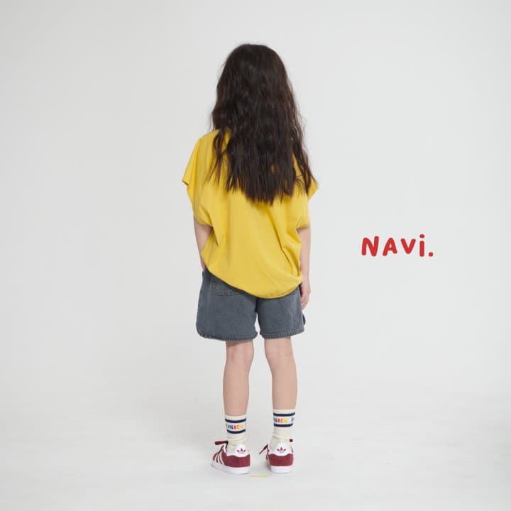 Navi - Korean Children Fashion - #toddlerclothing - Rounf Jeans - 5