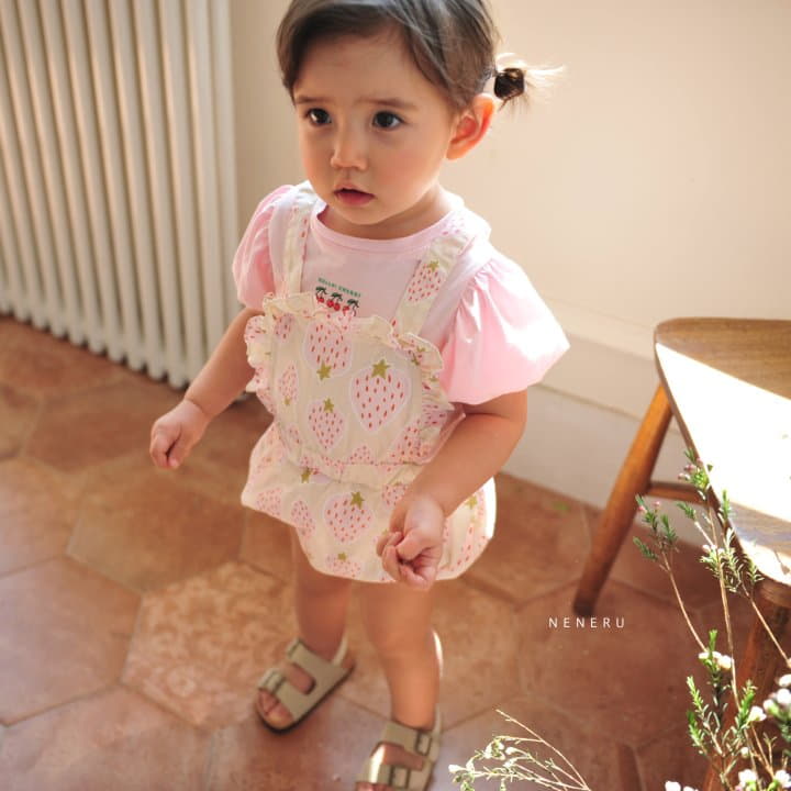 Neneru - Korean Baby Fashion - #babygirlfashion - Bebe Flower Bodysuit - 4