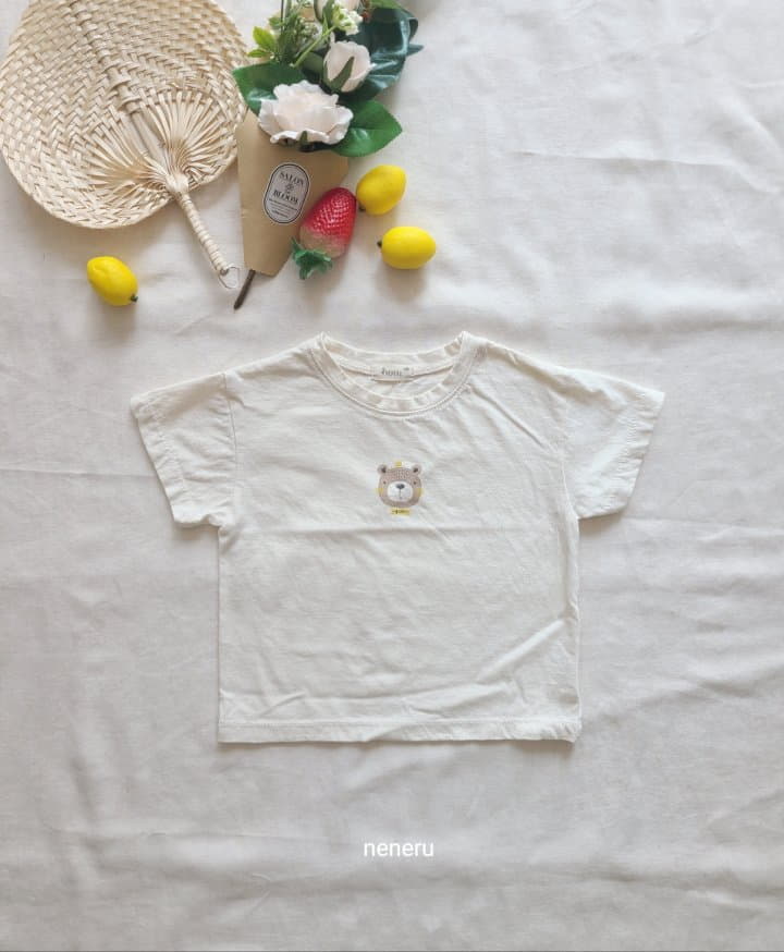 Neneru - Korean Children Fashion - #Kfashion4kids - Cheek bear Tee - 7