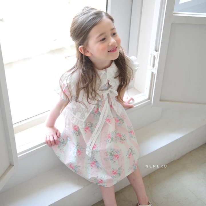 Neneru - Korean Children Fashion - #Kfashion4kids - Elegance One-piece - 2