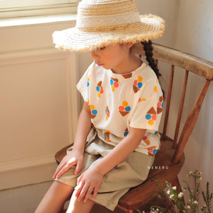 Neneru - Korean Children Fashion - #littlefashionista - Bono Ice Cream Tee - 3