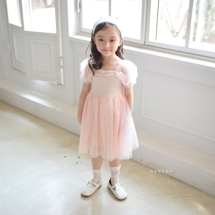 Neneru - Korean Children Fashion - #minifashionista - Ballet Sha One-piece - 3