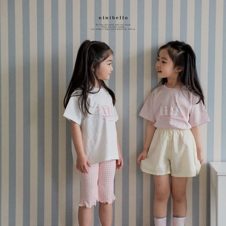 Ninibello - Korean Children Fashion - #childofig - Love Bunny Tee - 8