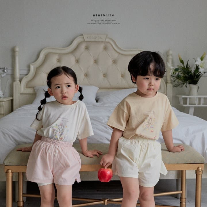 Ninibello - Korean Children Fashion - #childofig - Button Pants - 2