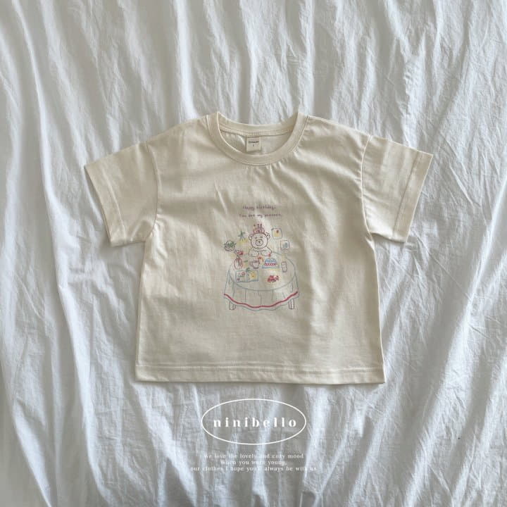 Ninibello - Korean Children Fashion - #designkidswear - Happy Bear Tee - 9