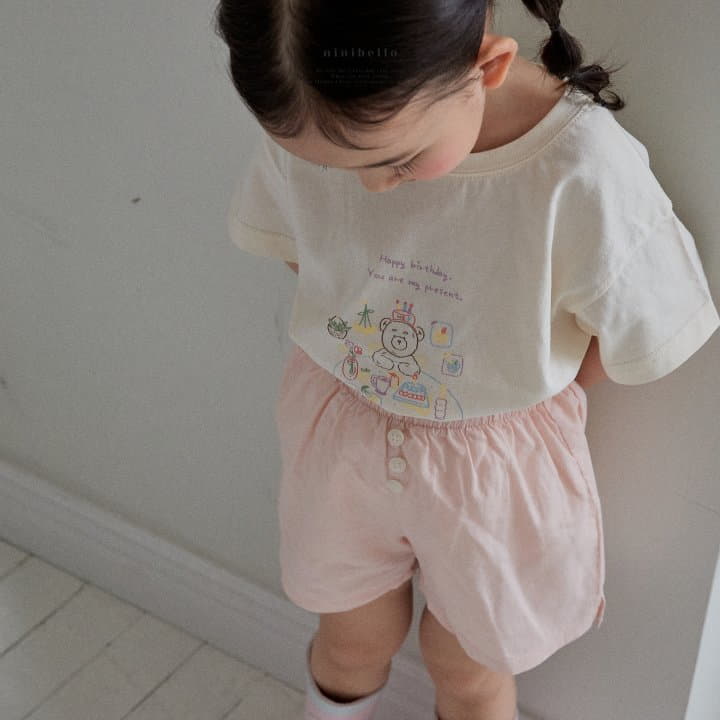 Ninibello - Korean Children Fashion - #discoveringself - Happy Bear Tee - 10