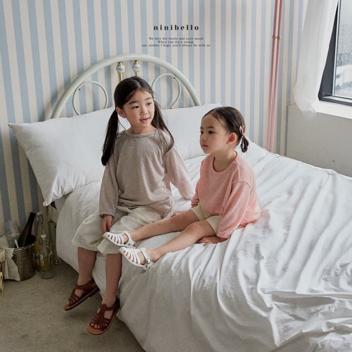 Ninibello - Korean Children Fashion - #discoveringself - Summer Knit Tee - 3