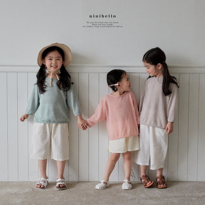 Ninibello - Korean Children Fashion - #kidsstore - Summer Knit Tee - 6