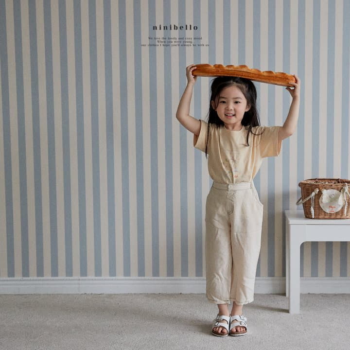 Ninibello - Korean Children Fashion - #littlefashionista - Linen Pants - 10