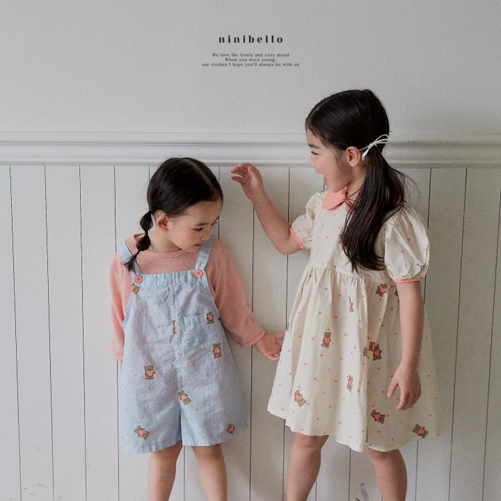 Ninibello - Korean Children Fashion - #stylishchildhood - Love It Dungarees - 8