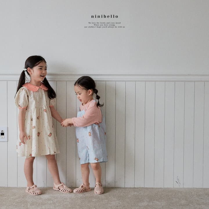 Ninibello - Korean Children Fashion - #todddlerfashion - Love It Dungarees - 6