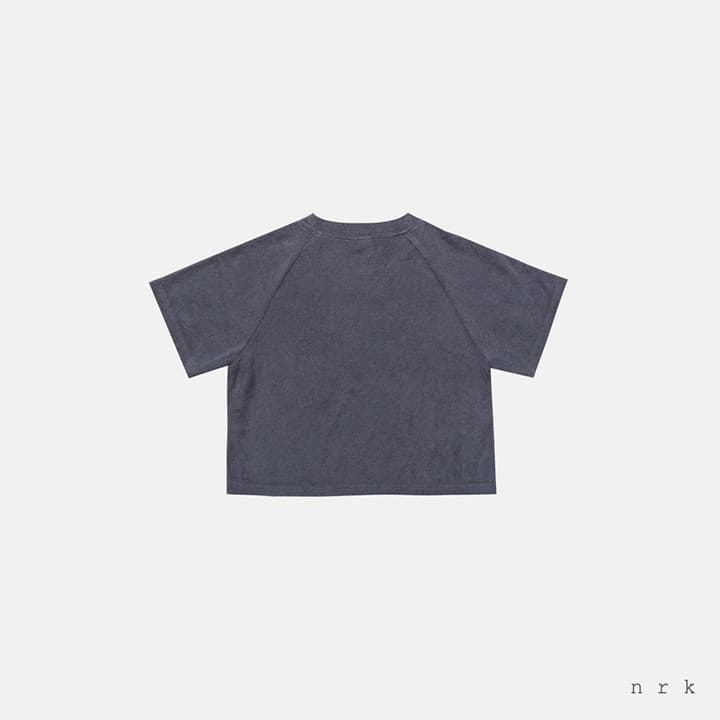 Nrk - Korean Children Fashion - #Kfashion4kids - Embrodiery Terry Tee - 6